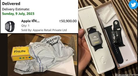 Woman orders Apple watch for Rs 50,900 on Amazon, gets ‘fake watch’